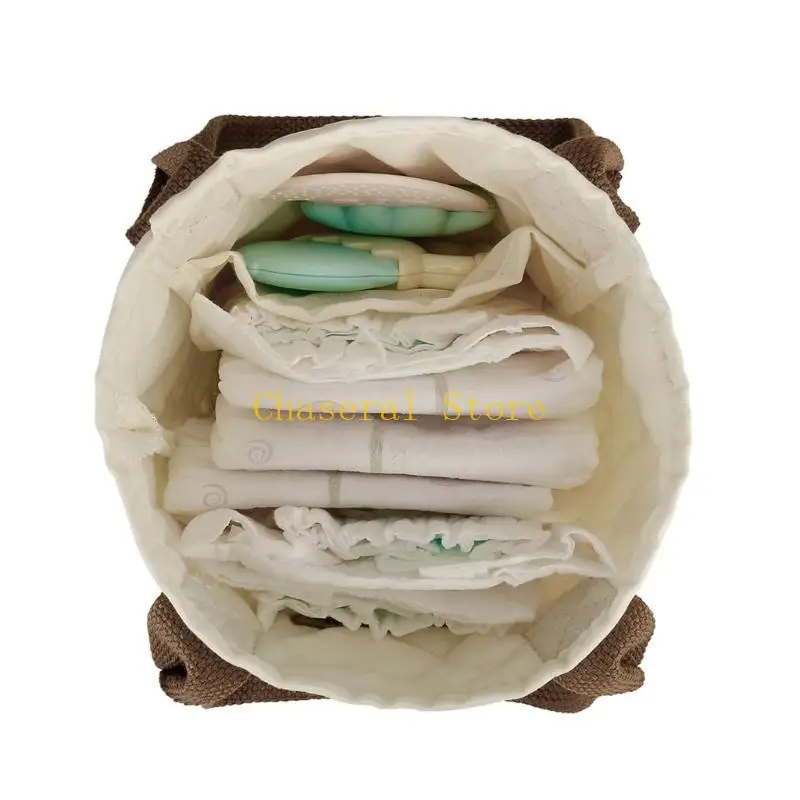 

E7CE Lovely Bear Herse Sack Sack Wordheld Организатор подгузника для студентов и мамы