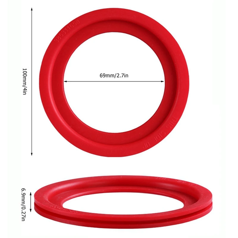 M14K-3-pack 385311658   RV Toilet Seal, Flush Ball Seal Kit - Vervanging voor Dometic 300/310/320 Toilet Seal Pakkingset