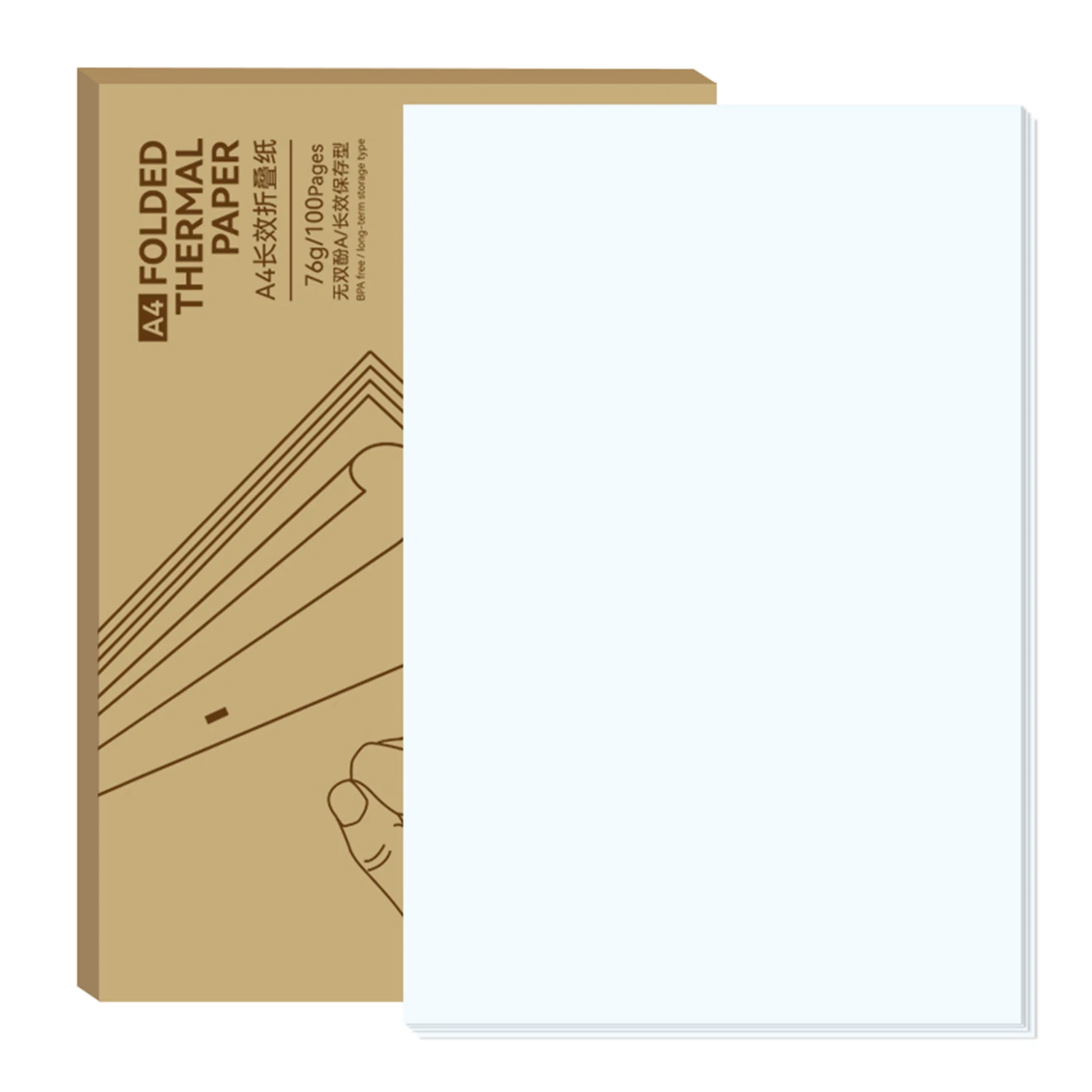 Быстросохнущая термобумага PeriPage, идеально подходит для фотографий и документов, совместимая с термопринтером PeriPage A40