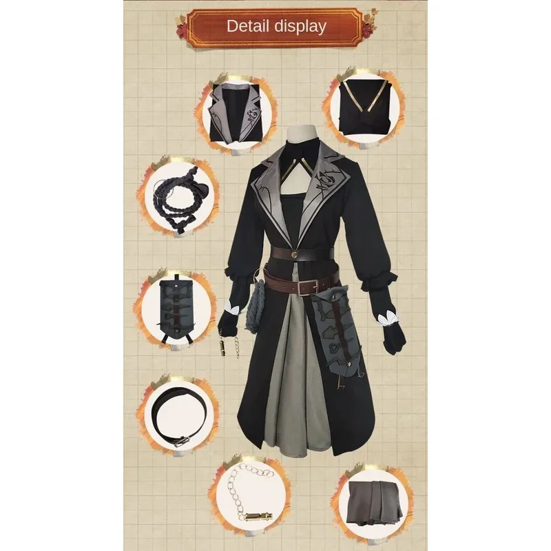 FC6Identity V Psychologist Dr. Ada Mesmer Cosplay Costume Discipline Skin Uniform Full Set Clothes for Women Halloween Part@FC8！