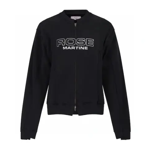 Martine Rose Washed and distressed letter print jacket for casual American style clothing Trendy