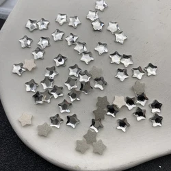 20pcs Flat Bottom Nail Art Charm Shiny Crystal Moonlight Star Diamond Tangent Plane Nail Jewelry Luxury Nail Art Accessories