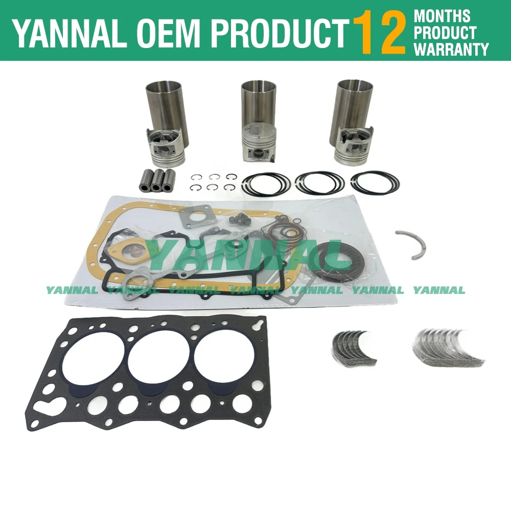 3LD1 Overhaul Rebuild Kit For Isuzu Engine Repair Parts SUMITOMO SH30 Excavator