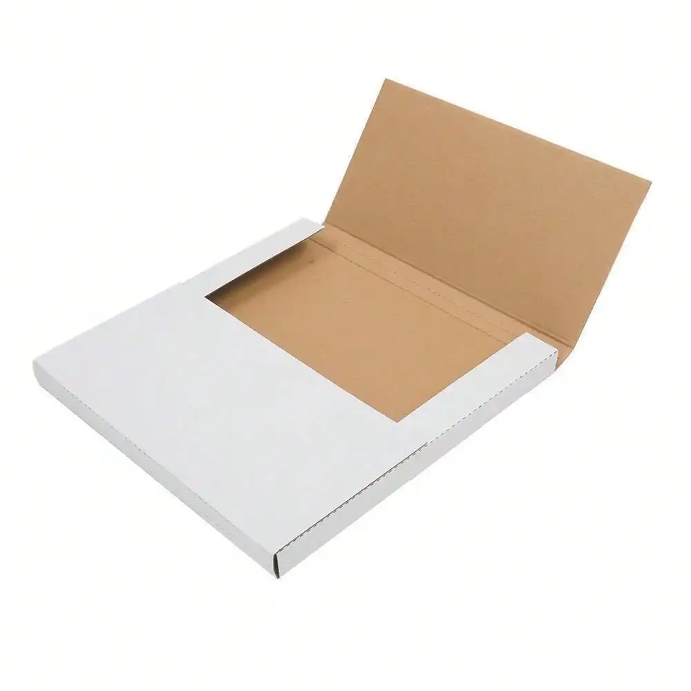 50 LP Premium Record Album Mailers Caja de libros Postales de disco láser de 1/2" o 1" de profundidad