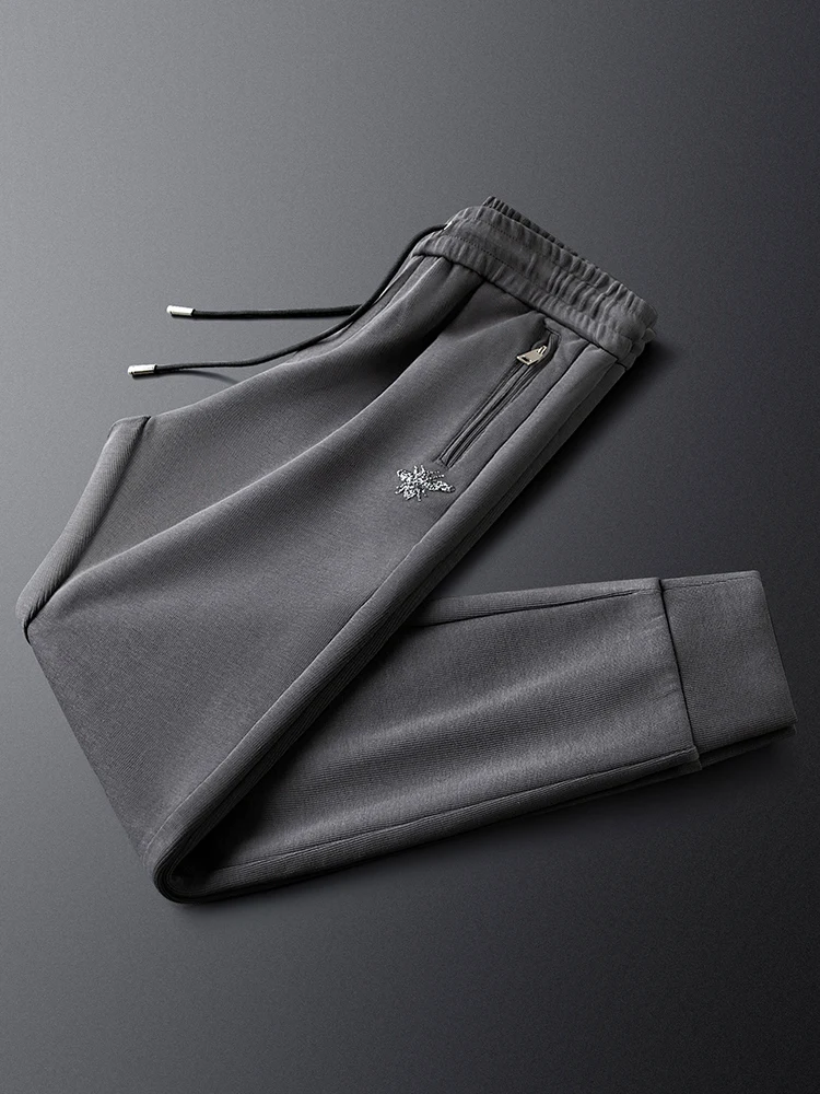 

Мужские спортивные брюки Ja Charles Luxury Slim Fit для осени и зимы, повседневные, модные, с карманами