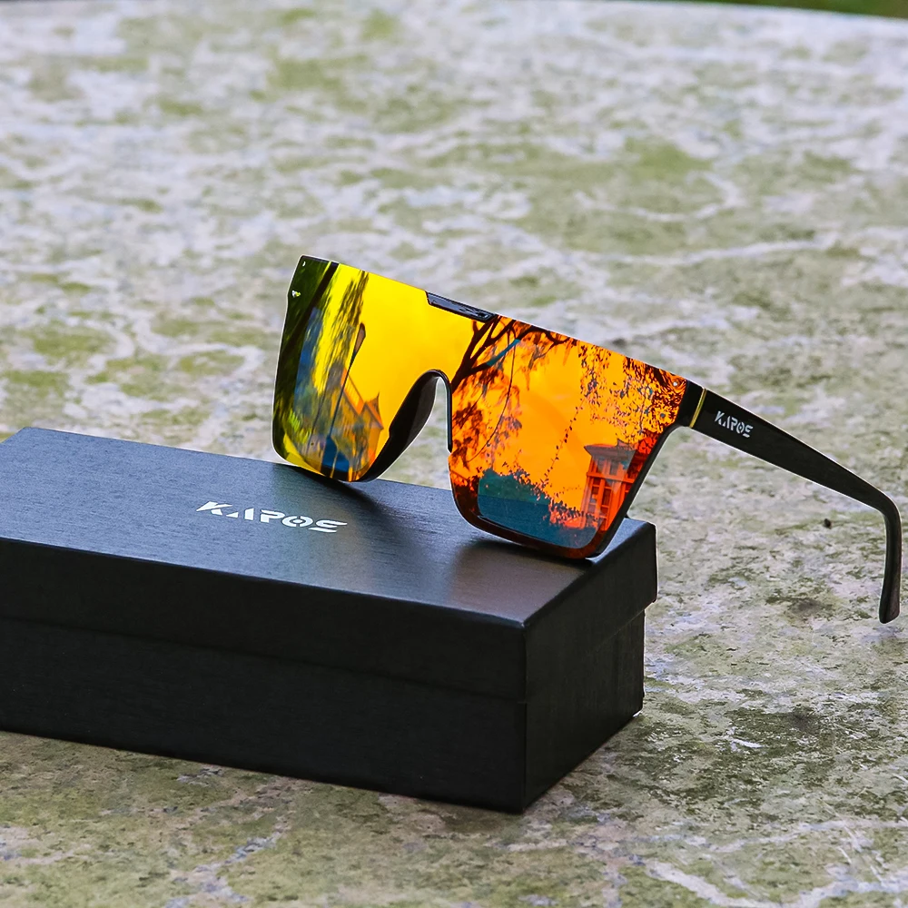 Karos Herren Outdoor-Sonnenbrille Damen Mode Großrahmige Sonnenschutzbrille UV400 Fahren Radfahren Angeln Brille Luxus Designer Eyewear
