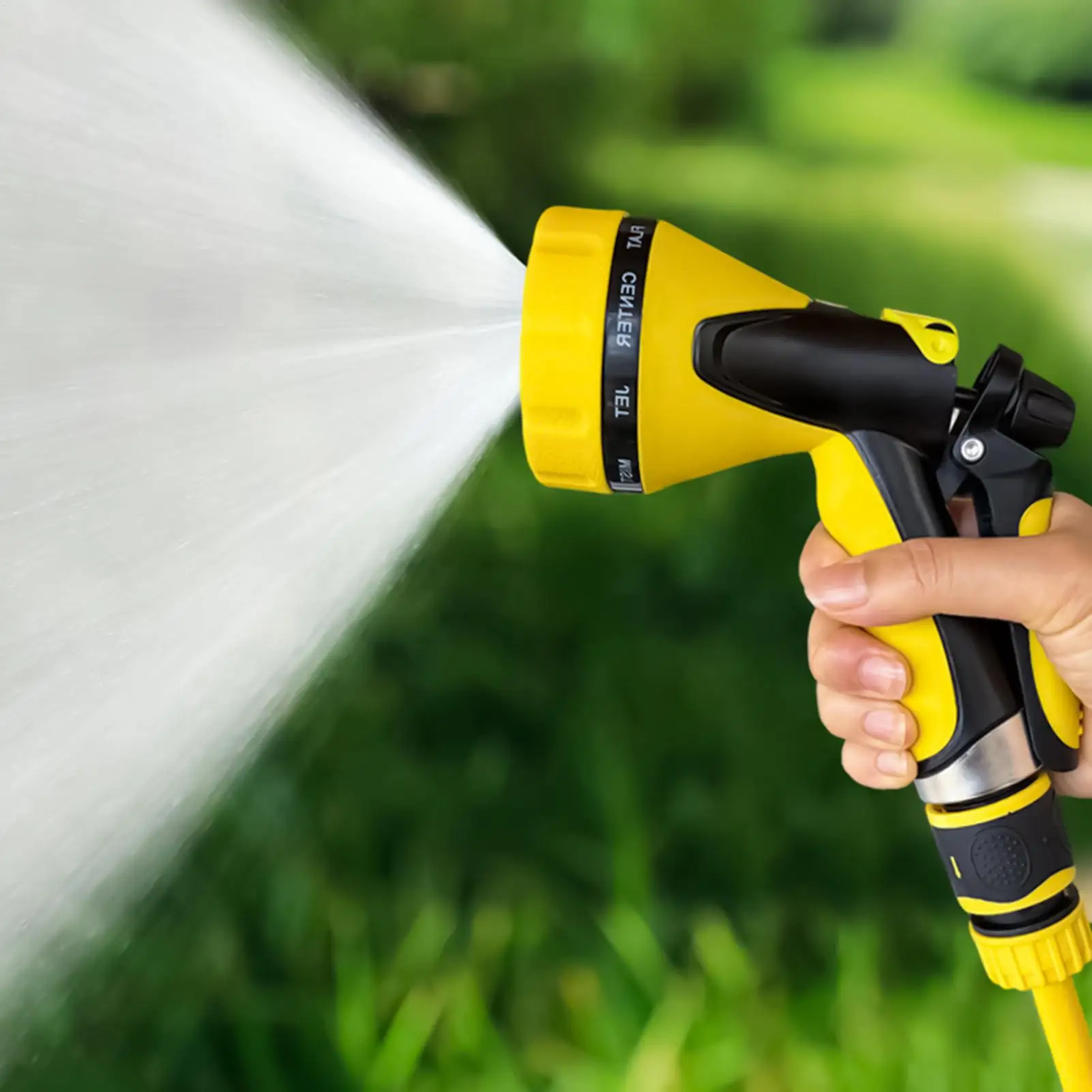 Garden Water Gun Sprinkler nozzle Adjustable Garden High-Pressure Car Washing Water Gun for Car Washing And Pet Cleaning Tools