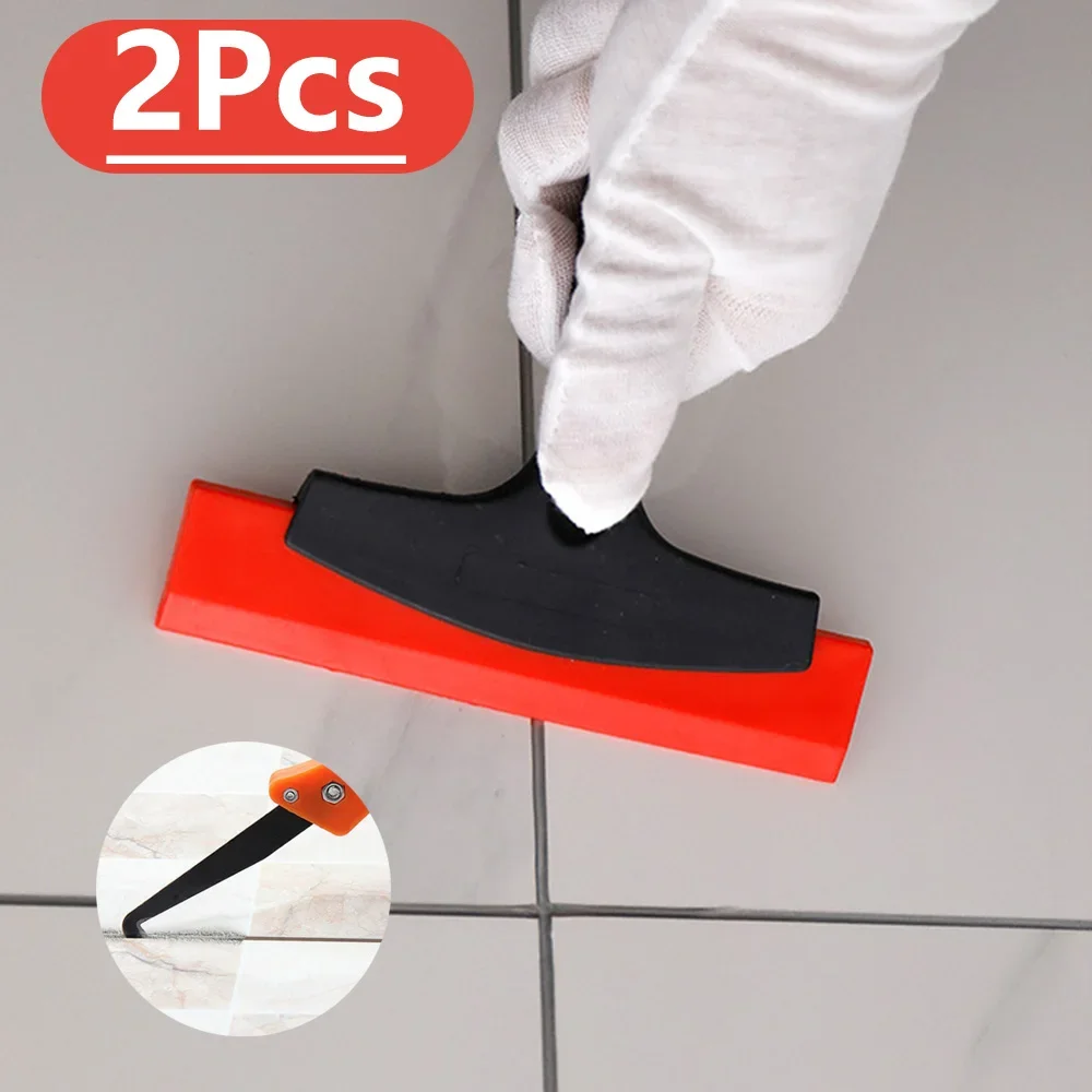 1/2Pcs Multifunction Tile Scraper Shovel Grout for Car Film Glass Snow Gap Filling Cleaning Ice Trowel Remover Construction Tool