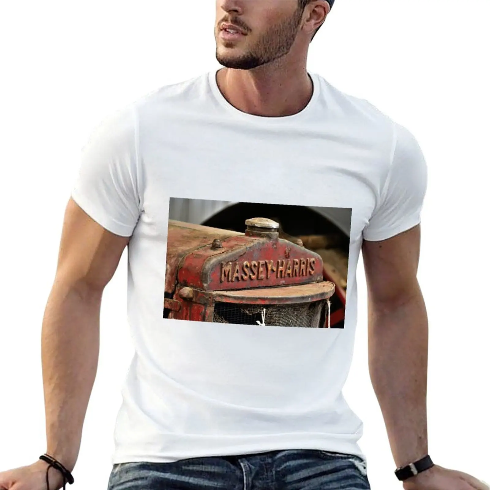 Massey-Harris T-Shirt t shirts for man cotton t shirts with prints t shirts cotton 100% T-shirt