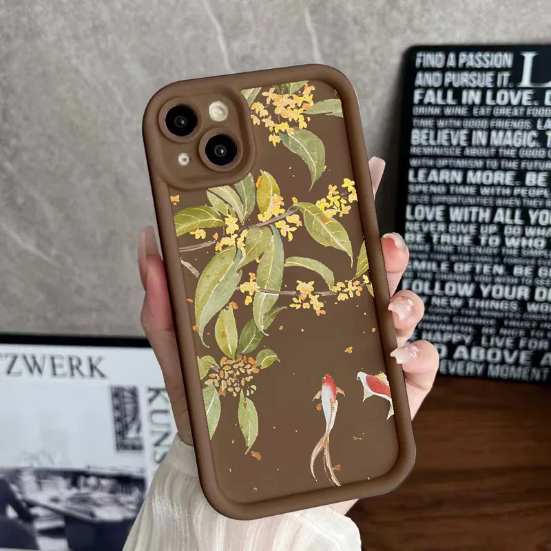 حافظة لهاتف آيفون 16 15 14 12 13 11 Pro Max IP 7 8 Plus Iphone X XS XR Xs Max