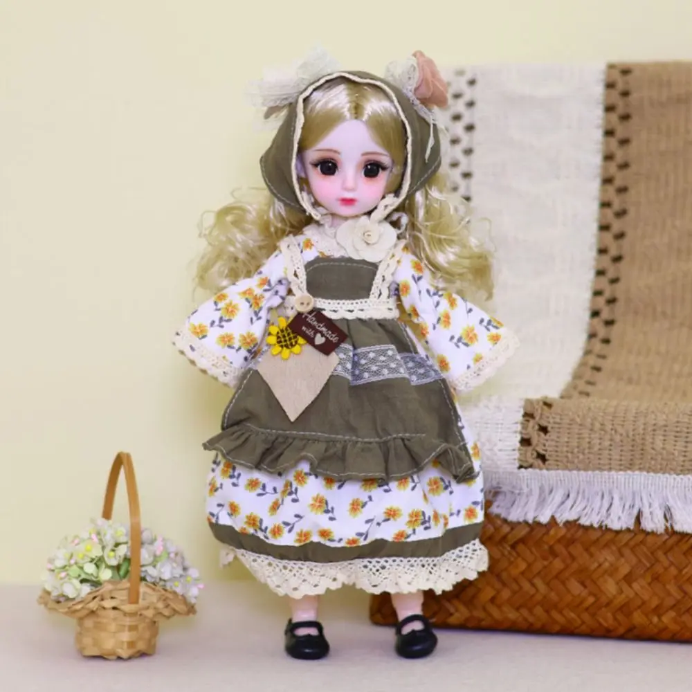 1/6 SD 30cm Bjd Doll with Clothes Attractive Eyes with Wig Make Up Princess Dress Up BJD Dolls Elegant Anime