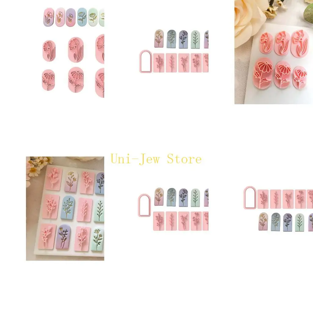 

40 ГБ листовых марок инструментов изготовление формы для ремесленных замысловатых глиновых декоративных предметов