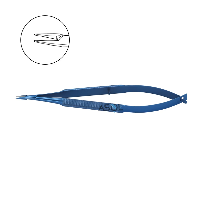 support-de-microchirurgie-de-sortie-d'usine-pince-droite-et-d'attache-de-suture-11cm-de-long