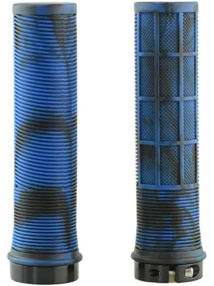 AliExpress NONE Integrated Bicycle Handlebar Grips Aluminum Alloy Lock On Bicycle Handles Non-slip MTB Bike Part ergonomic bike grips HJ