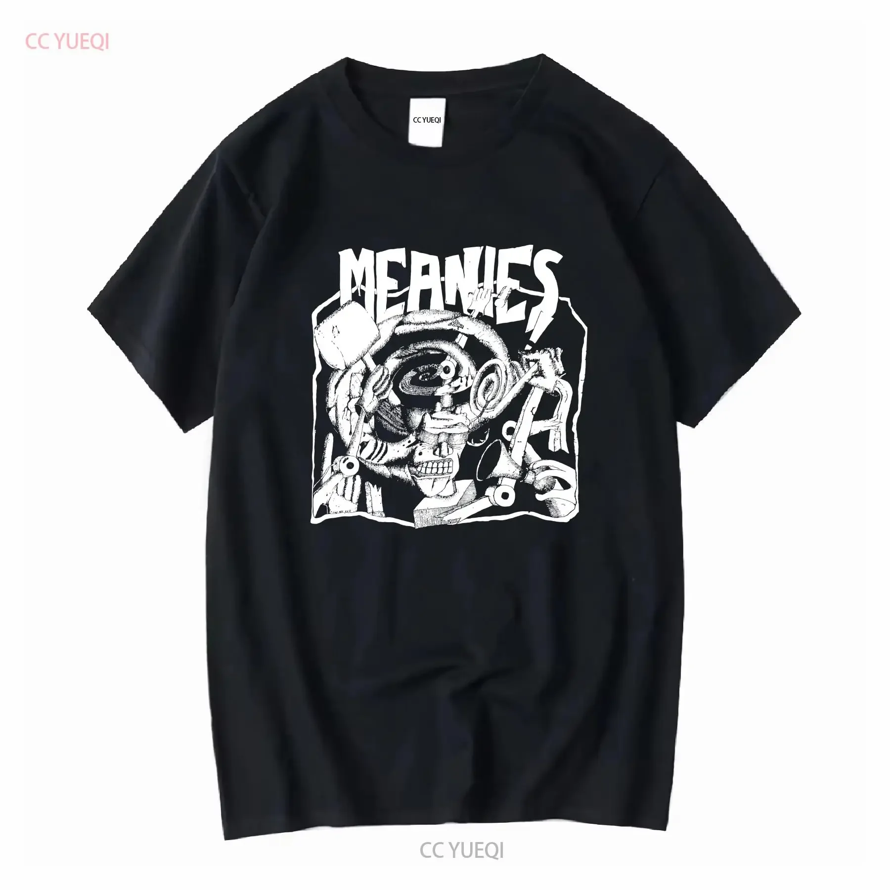 Vintage Original 90 s The Meanies 1992 Japan Tour Time Bomb Records Punk Rock Music Band T Shirt long or short sleeves vintage
