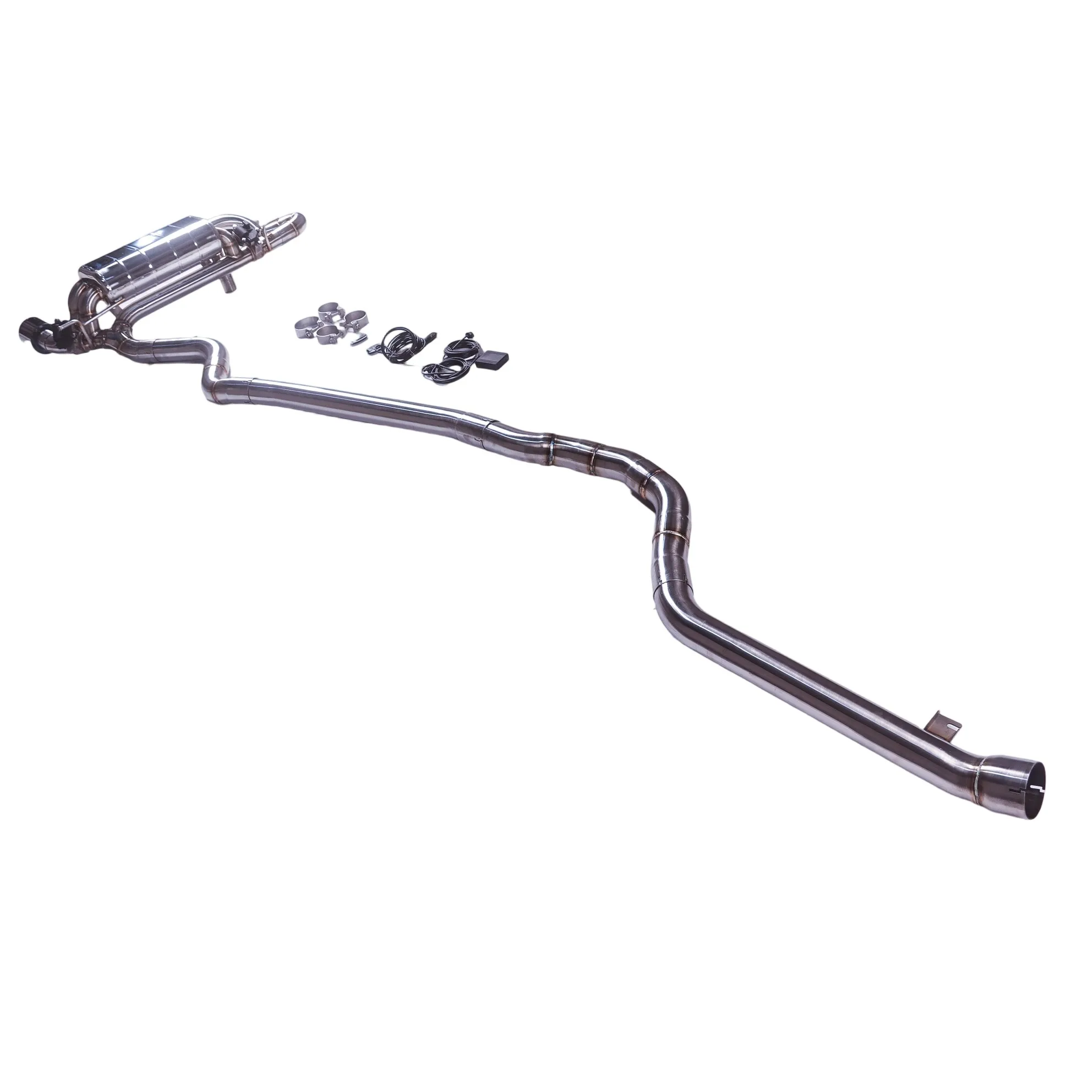 Silenziatore di scarico GFC Catback per BMW 2017 220i F22 B48 2.0T, sistema di scarico con valvola elettrica per auto realizzato con tubo SUS304