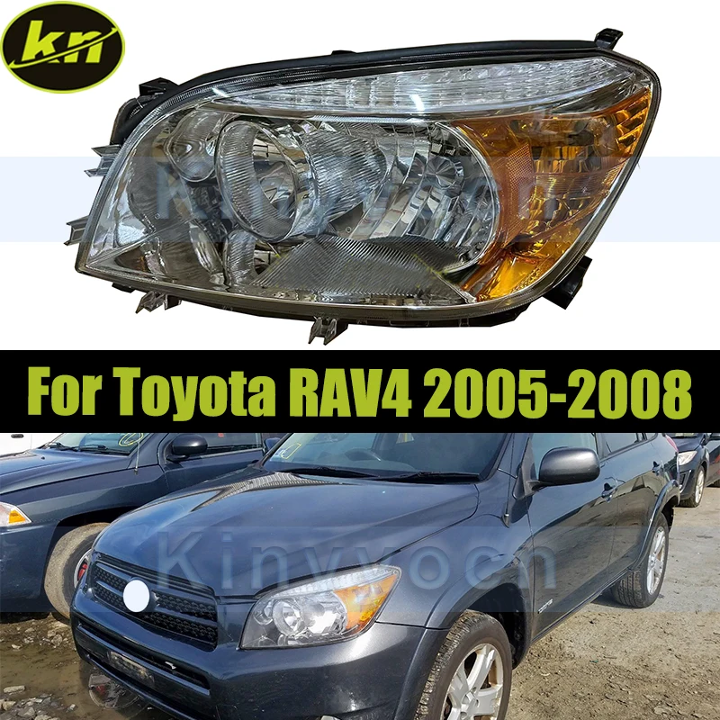 

US Version Front Bumper Headlight Headlamp For Toyota RAV4 2005-2008 Head Light Head Lamp