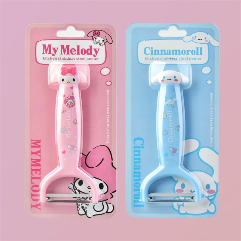 2025 Sanrio Cartoon Kuromi Pelapatate Kawaii Cucina domestica Essenziale Hello Kitty Melody Cinnamoroll Pelapatate