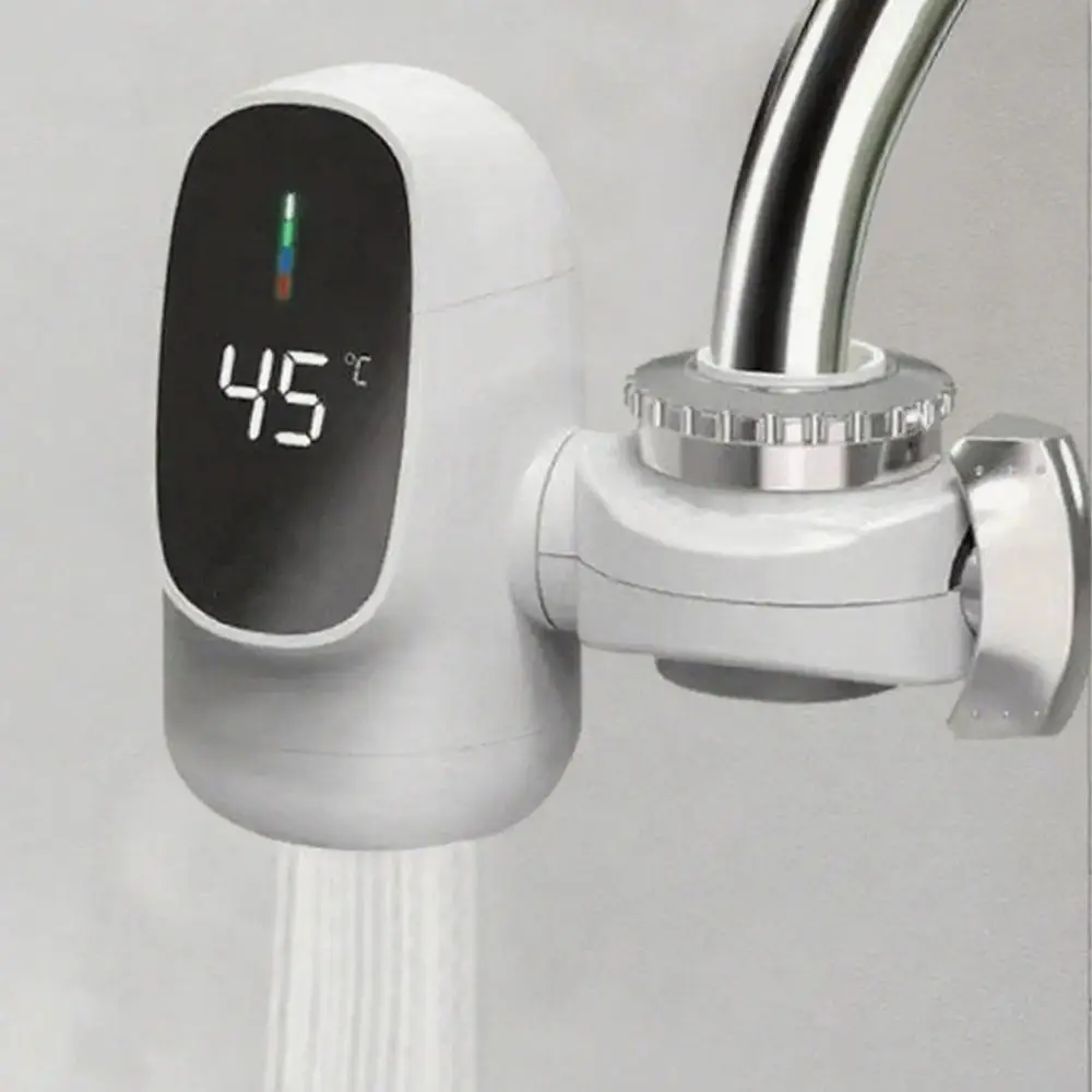 3000w高速加熱インスタント給湯器デジタルディスプレイ温度表示電気温水タップ高速加熱タップ
