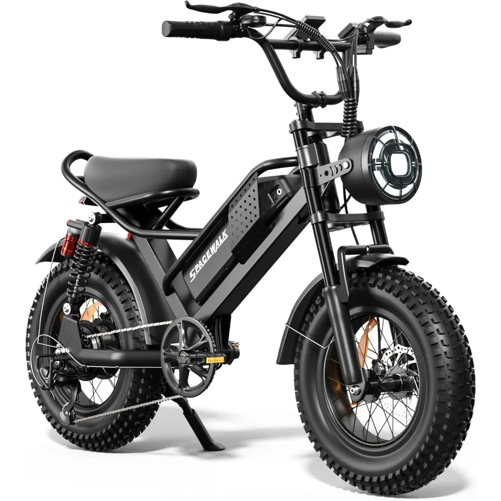 

Electric Bike M6 / M7 for Teens/Adults,16" / 20" Ebike,1500W Peak Motor,21.7mph / 24.9mph,48V 15Ah Removable Battery