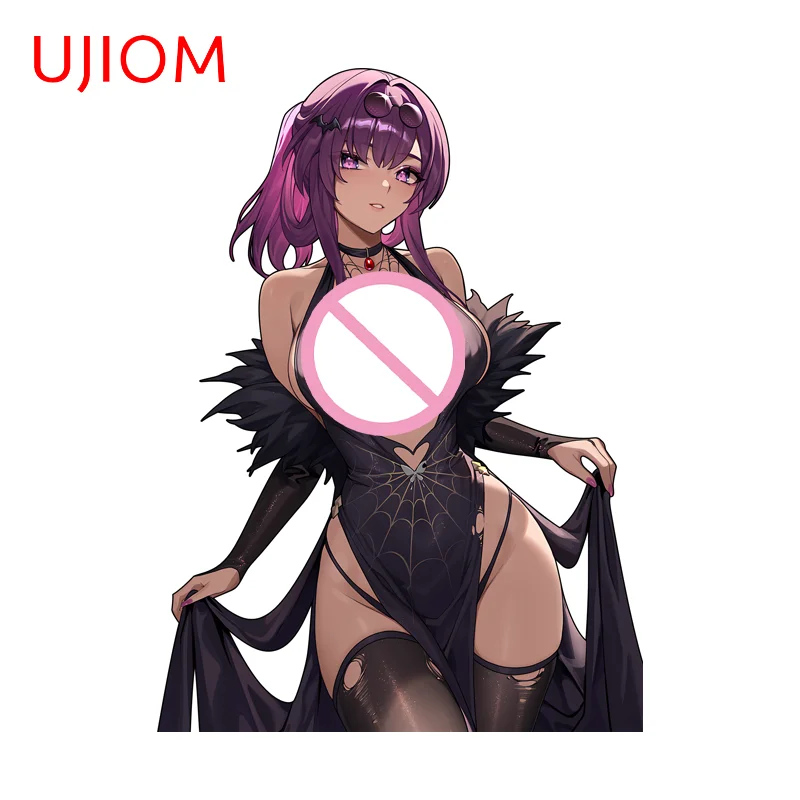 UJIOM Seductive Honkai Star Rail Kafka Wall Sticker Unique Versatile Bathroom Decal Simulated Premium Computer Case Decoration