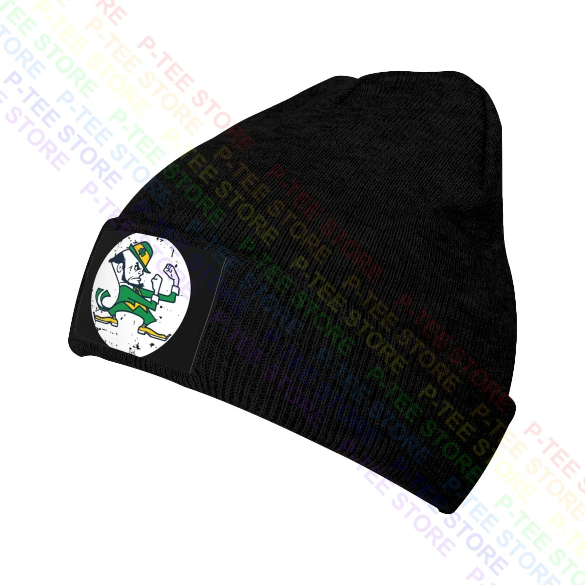 Fighting Irish Football Retro Sports Notre Dame Fighting Knitted Beanie Hat Beanies Cap Unique Streetwear