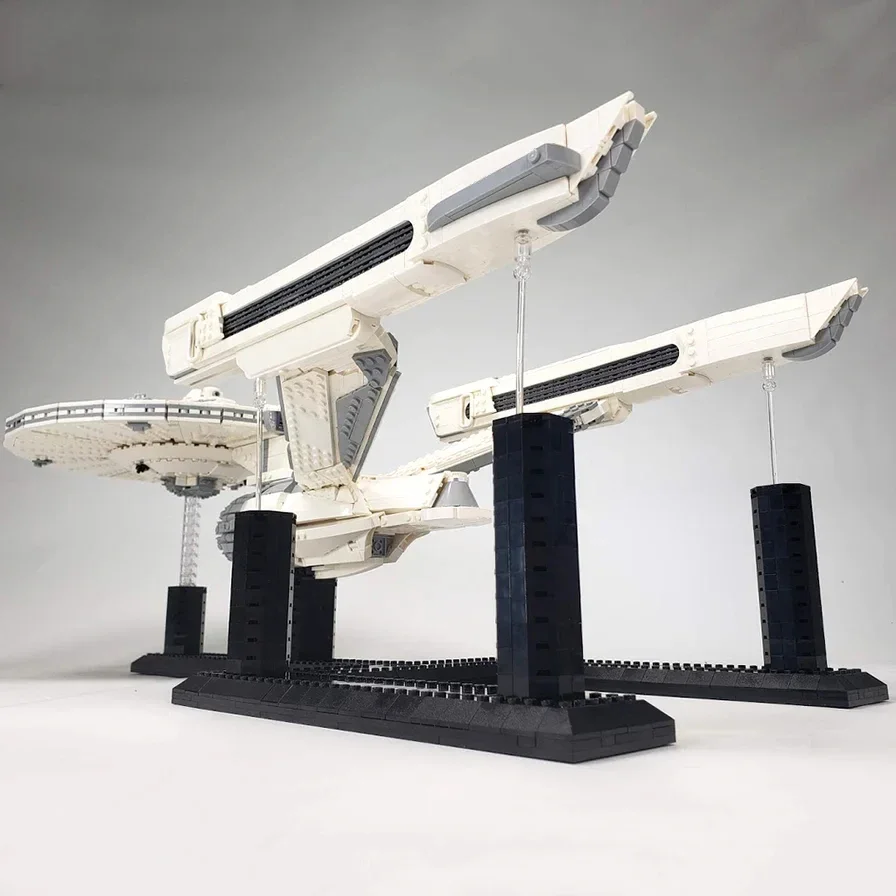 MOC Space Treks Enterprise Building Blocks Model USS Enterprise Spaceship Bricks 5032 PCS Ultimate Collector
