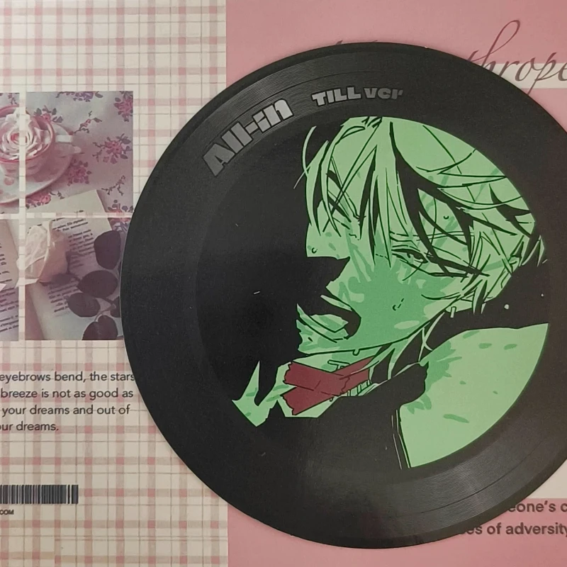 

Korean Pop-Up Official Record Coasters Alien Stage 3rd Anniversary Merchandise Coffee Cup Coasters Decoration Practical Gfits