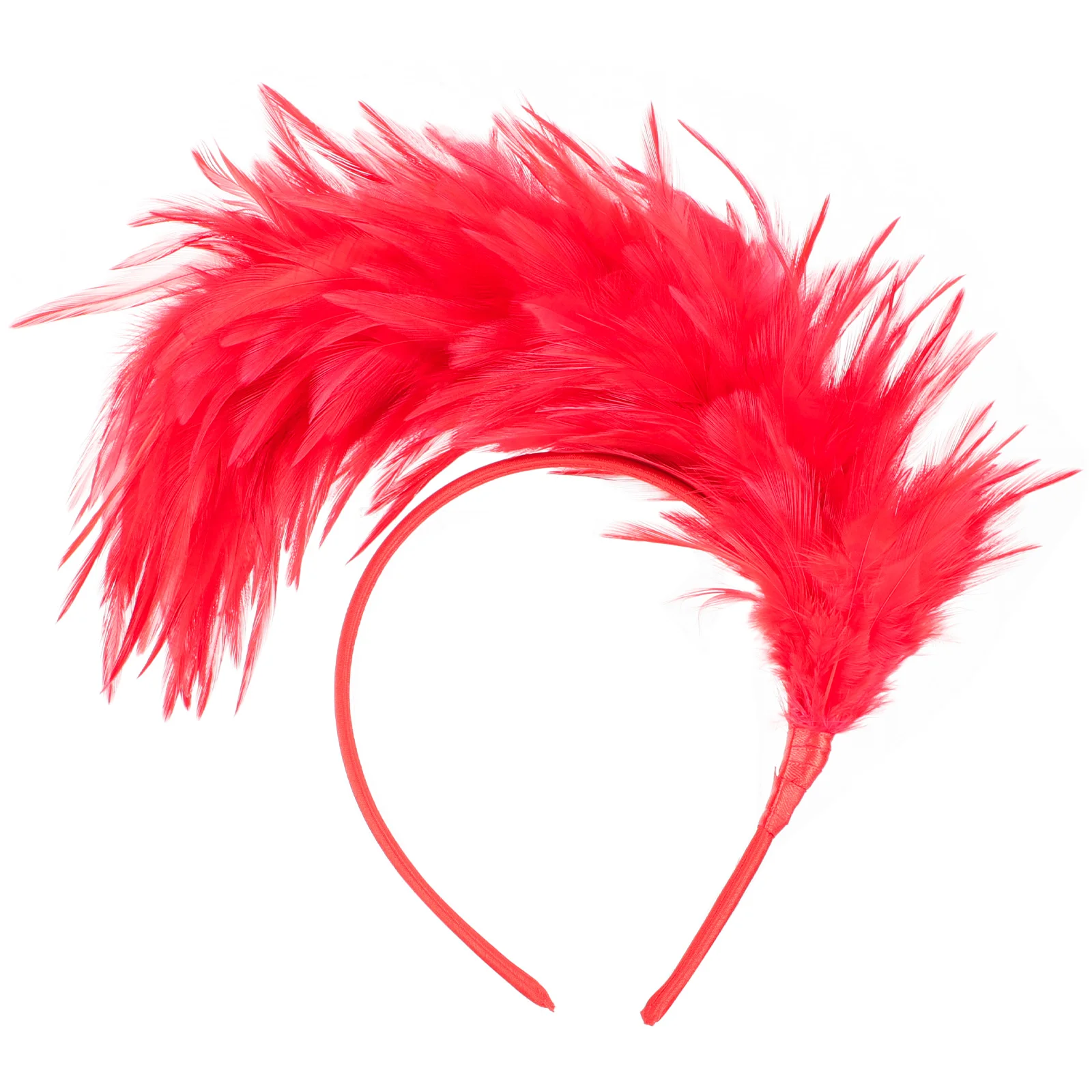 

Prom Hair Accessories Headband Kids Graceful Headdress For Party Halloween Red Miss