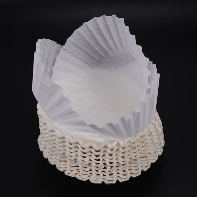 1000 Pcs 12 Cup American Coffee Filter Paper For Brew Rite Coffee Maker Replacement Carafe Coffee Ware For RH-330 Basket