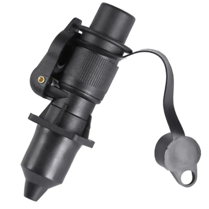 Reliable-Trailer Plug Adapter Motorhome Power Cord Socket Connector Plug Socket 3-Pin European-Style Car Trailer Adapter