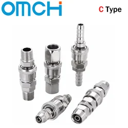 C(JP) Type SH PH SP PP SM PM SF Pneumatic C(JP) Type Fittings for Air Hose Coupling Compressor Accessories Quick Release Fitting