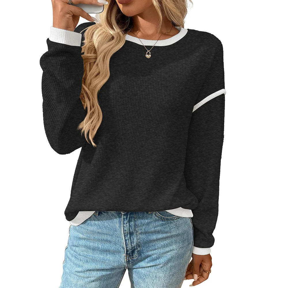 Autumn Blouse Women Basic Chic Vintage Ladies Blouse Long Sleeve Slim Top Women Loose Women's Blouse Party Simple Blusas Female