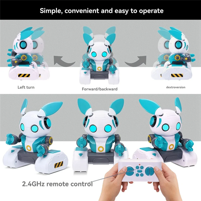 

A64T-Робот с датчиком жестов, робот Ai, перезаряжаемый детский радиоуправляемый интеллектуальный робот, интерактивный робот с датчиком жестов B