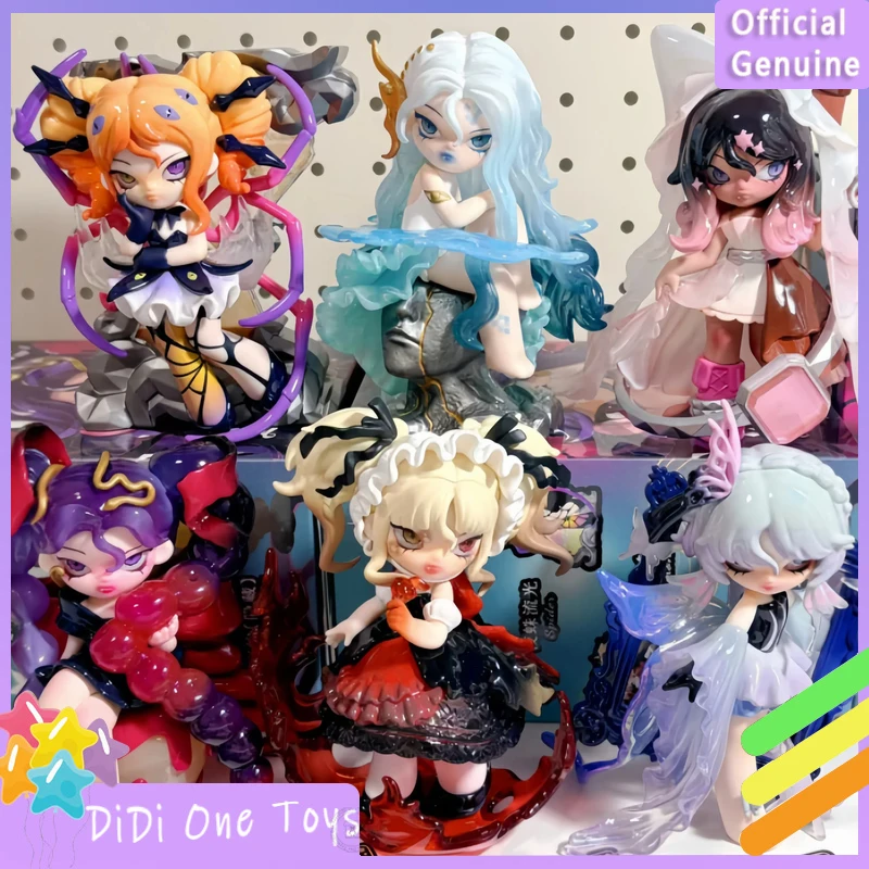 

Подлинная серия Nono Sova Nightmare Lullaby, слепая коробка, милая коллекция фигурок, украшение для рабочего стола, модный тренд, подарок для девочки