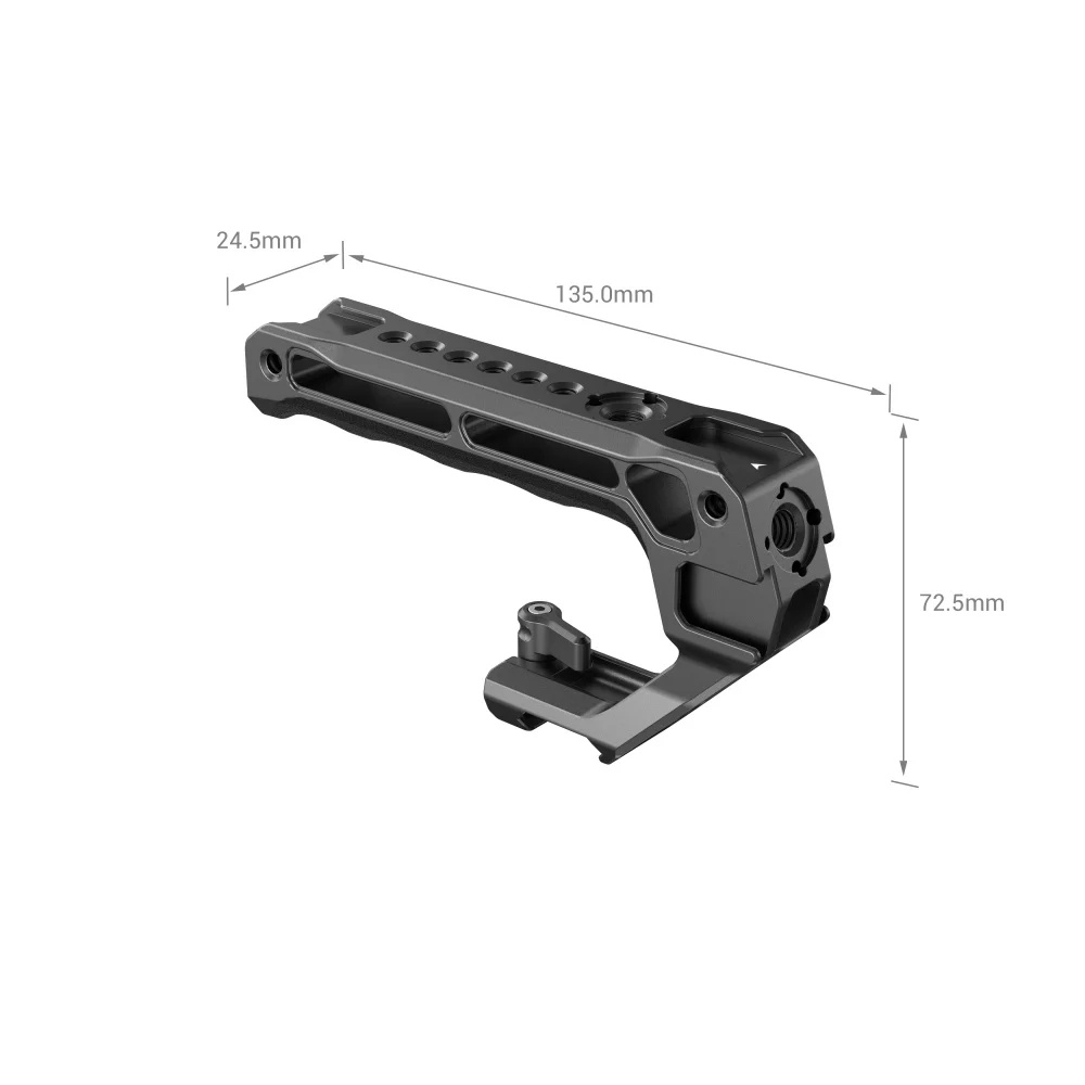 SmallRig NATO Top Handle Lite with Cold Shoe Portable Camera Handle for Shoot Fit Sony Canon Nikon Camera Cage 3766