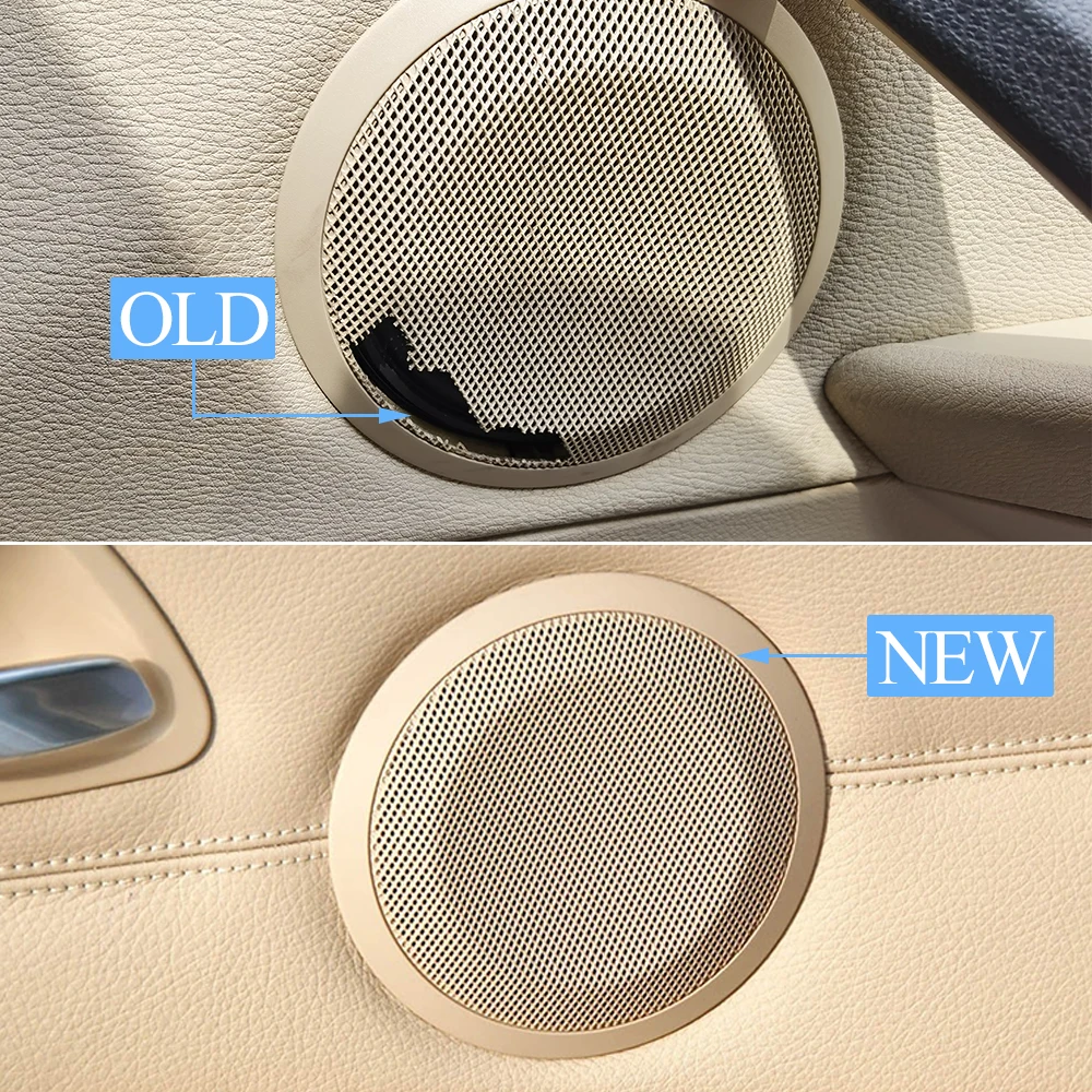 Car Interior Accessories Audio Speaker Cover Trim Door Loudspeaker Cover Trim For BMW 3 Series E90 E91 X1 E84 316 318 320 325