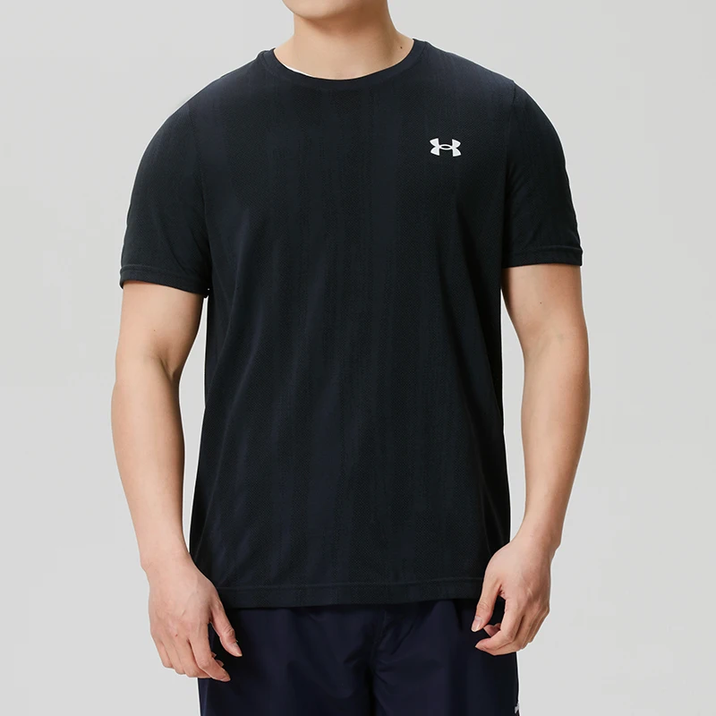 

Under Armour T-Shirt Men's Sportswear Fitness Training Clothing for Weightlifting, Comfortable and Breathable, Round Neck Short Sleeves 1388129-001