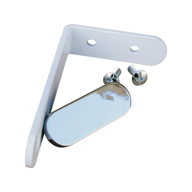 4Pcs Desk Front Screen L Bracket Hanger With Decorative Cap
