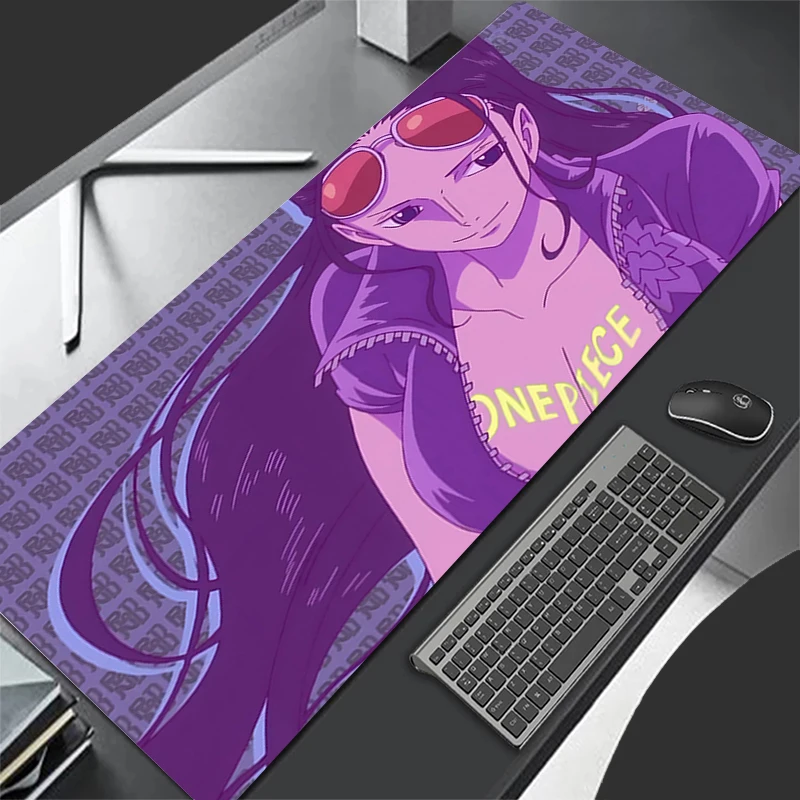 

Nico Robin One Piece animation Large Rubber Anti Slip Mouse Pad Light Luxury anti slip and Waterproof Deskmat Computer Mousepad