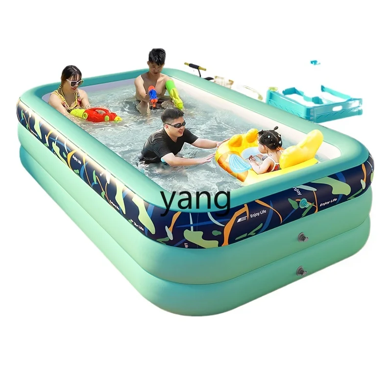 

LXL Household Folding Inflatable Swimming Pool Baby Indoor Baby Children Playing Water Large