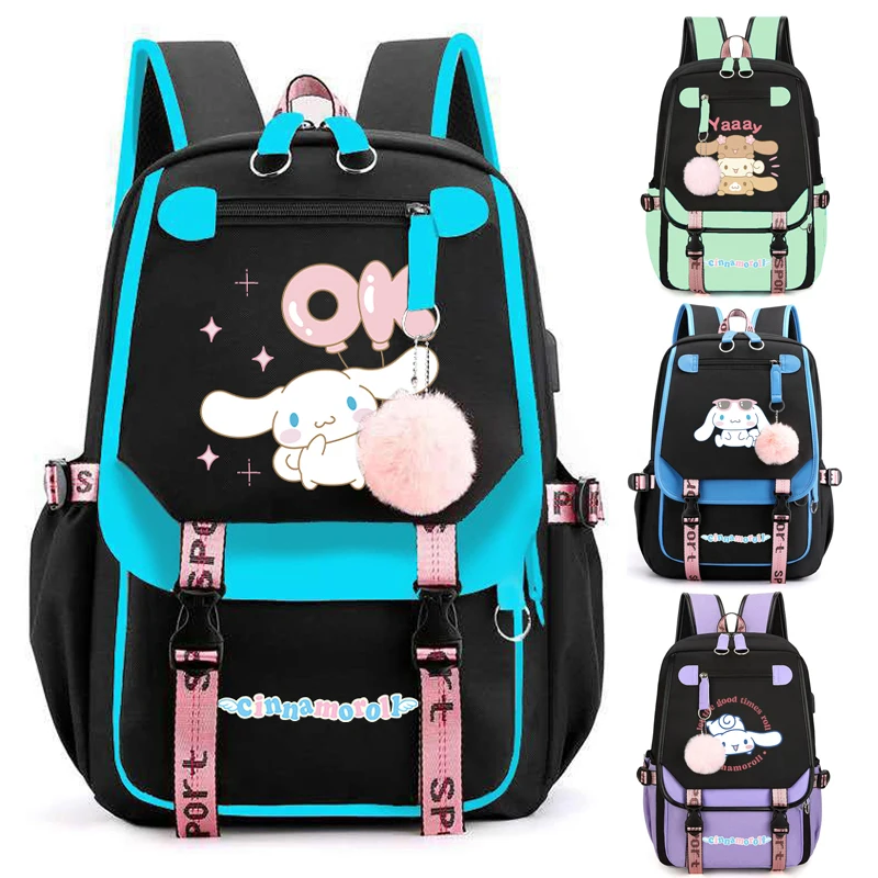 Sanrio My Melody Printed Children Daily Book Bag Laptop Bag Primary School Casual Bag Children Best Gift Men Women Leisure Bag