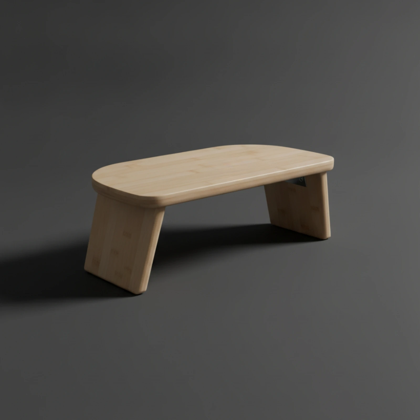 Meditation Bench Compact Wooden Meditation Kneeling Bench Portable Meditation Seat with Folding Legs for Mindfulness Routines