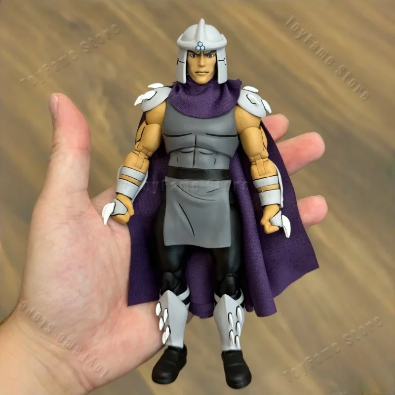 Figura de Acción Neca TMNT 1987 Ultimate Shredder 2.0, Modelo Original de Anime en PVC, Articulado, Colección de Juguetes Ninja, Regalo para Niños, Decoración