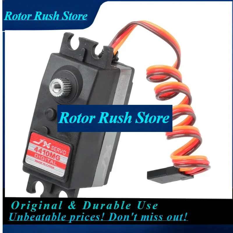 RoRuS1pcs For JX Servo PDI-4410MG 10Kg High Precision Metal Gear Low Profile Coreless Servo 120 Degree RC Car Steering Digital S