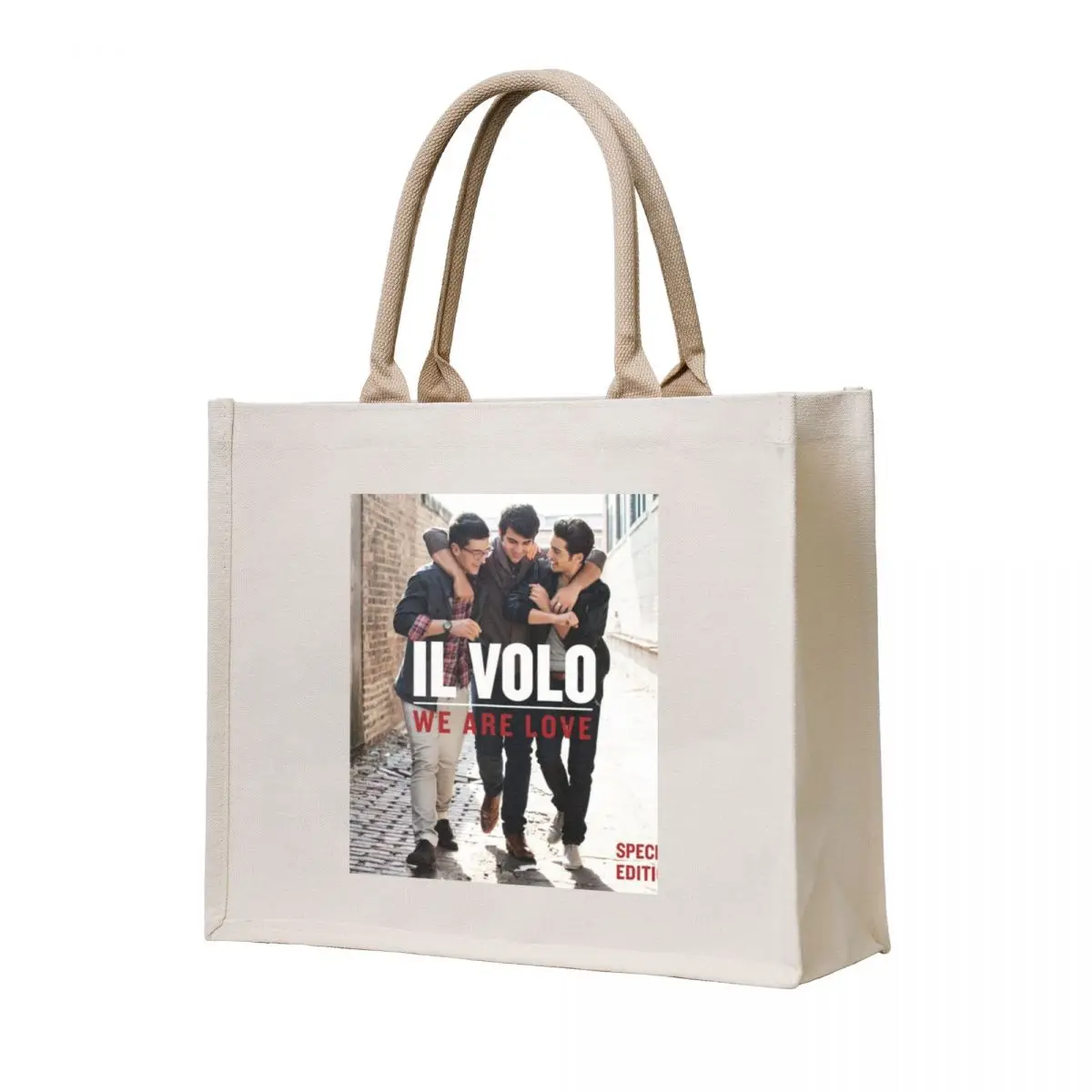 

Il Volo We Are Love Tote Bag Women's bag Canvas Customizable tote bag Gift bags