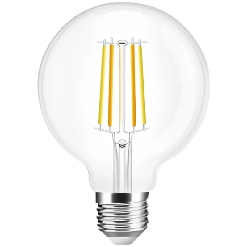 Glade ZigBee3.0 intelligent dimming filament lamp adjustable dual color temperature retro Edison lighting bulb 7W