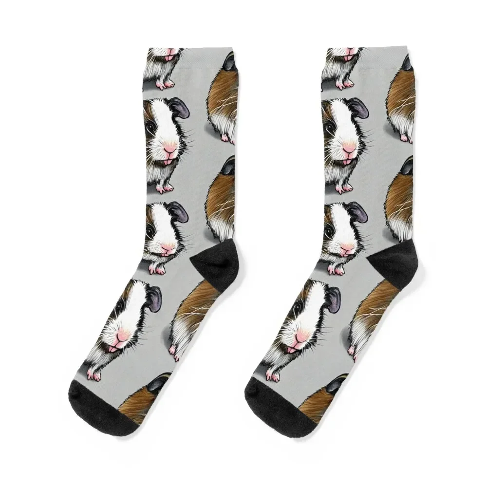 

Guinea Pig Doodle Socks hip hop winter gifts new year anime Socks Man Women's