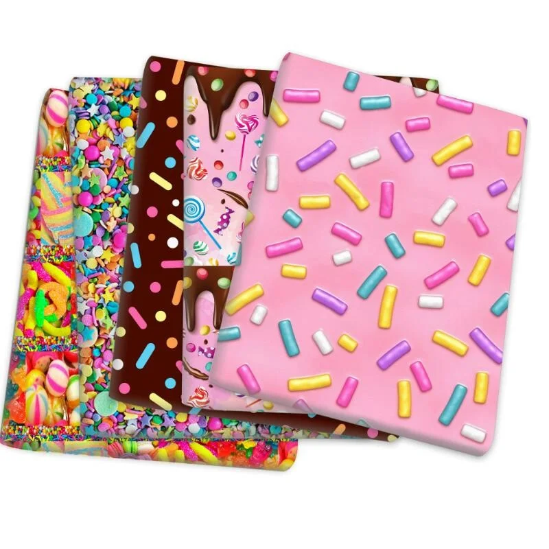 

60pcs/lot Candy Pattern Party Puppy Cat Dog Bandanas Collar Scarf Tie Handkercheif CH14