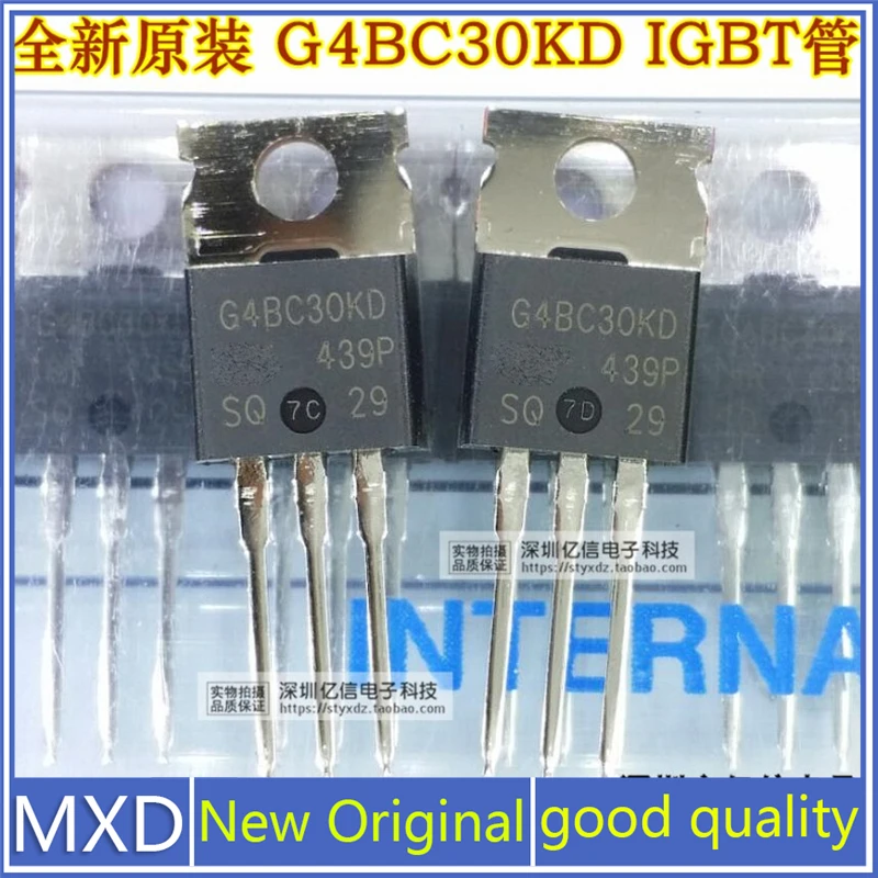 5Pcs/Lot New Original G4BC30KD IRG4BC30KD 16A/600V IGBT Pipe Import Good Quality In Stock